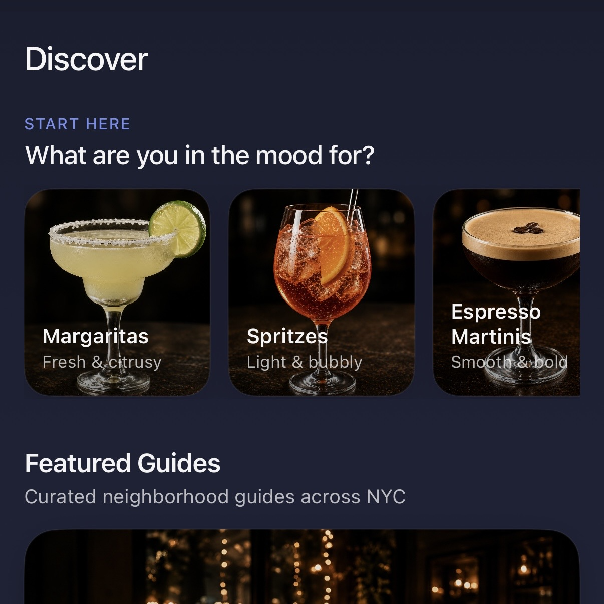 Drink Cards